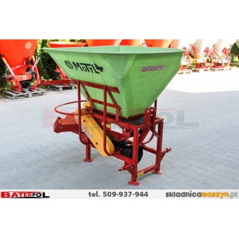 Rozsiewacz MOTYL 400kg sadowniczy  N 031M METALOWE ŁOPATKI 